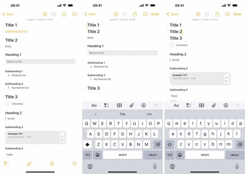 11 New Features on iOS and iPadOS 18 That'll Make Apple Notes Your Go-To App for Productivity