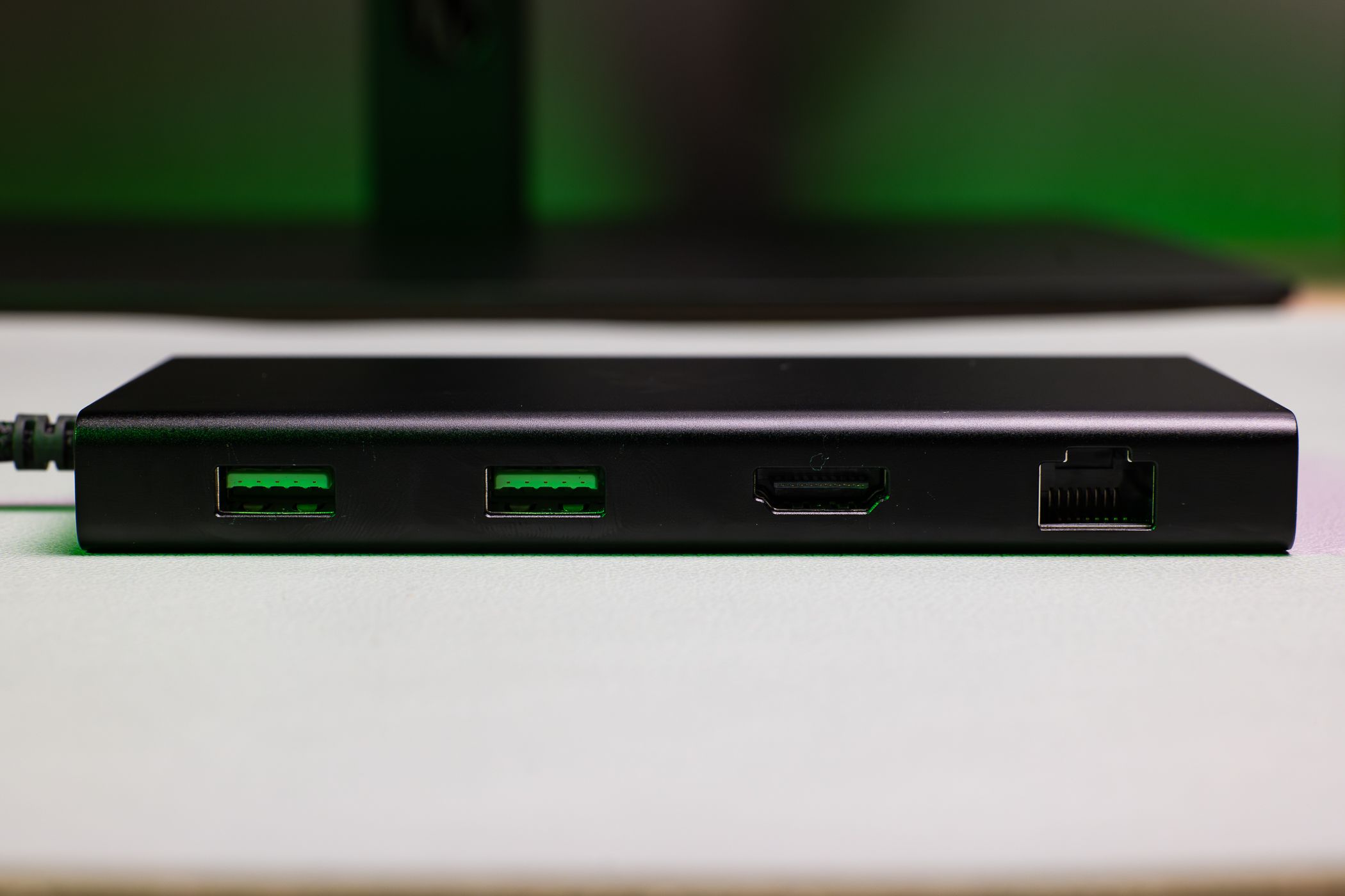 The back of the Razer USB C Dock