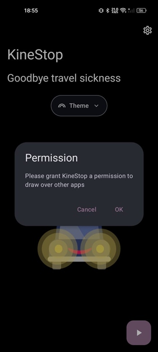 grant the permissions