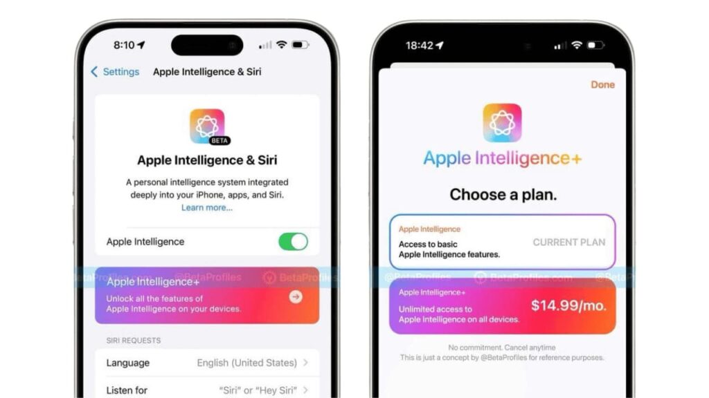 Apple May Charge Up To 20 For Advanced AI Features