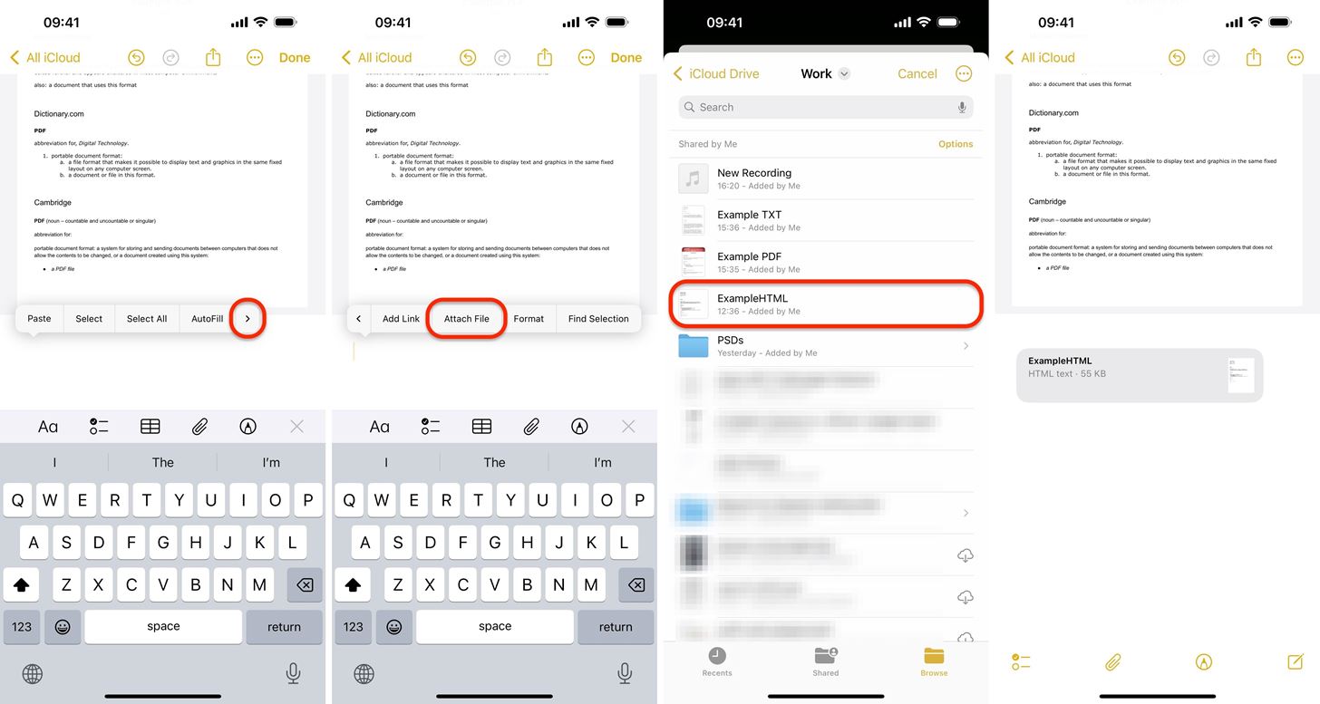 How to Attach Almost Any File Type to Notes on Your iPhone or iPad