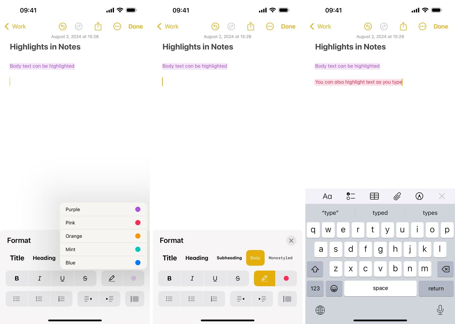 How to Change Text Color and Background Highlights in Apple Notes on iPhone, iPad, and Mac — The Official Way