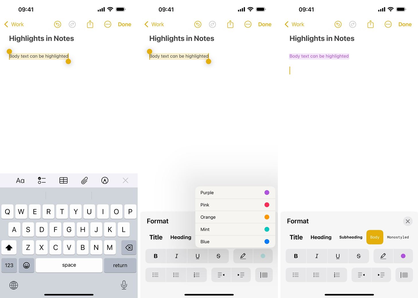 How to Change Text Color and Background Highlights in Apple Notes on iPhone, iPad, and Mac — The Official Way