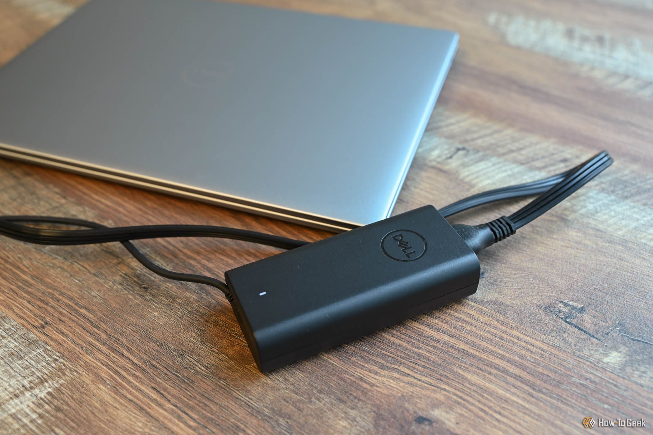 Charger with the Dell Inspiron 14 Plus.