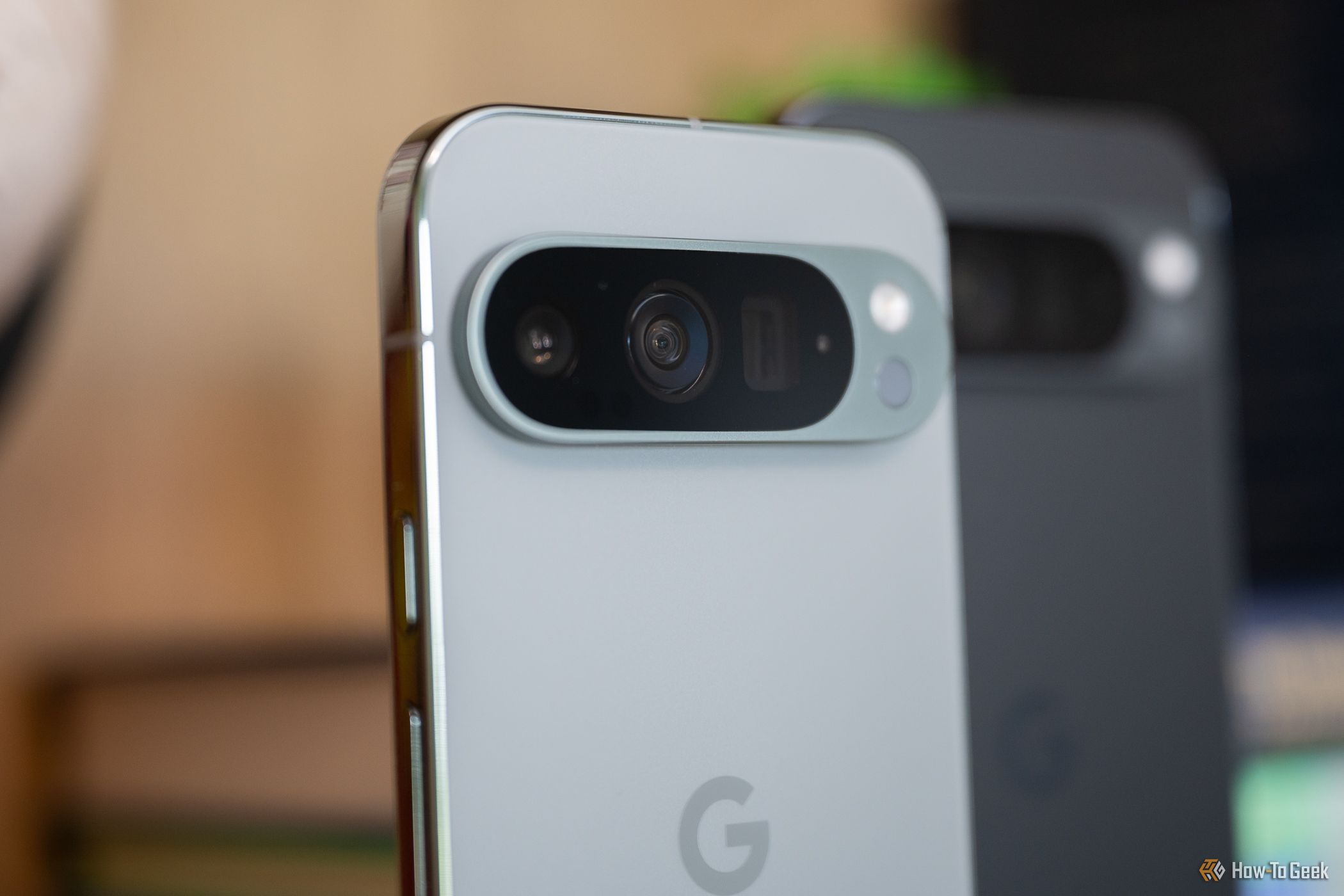 Close up of the rear cameras on the Google Pixel 9 Pro-1