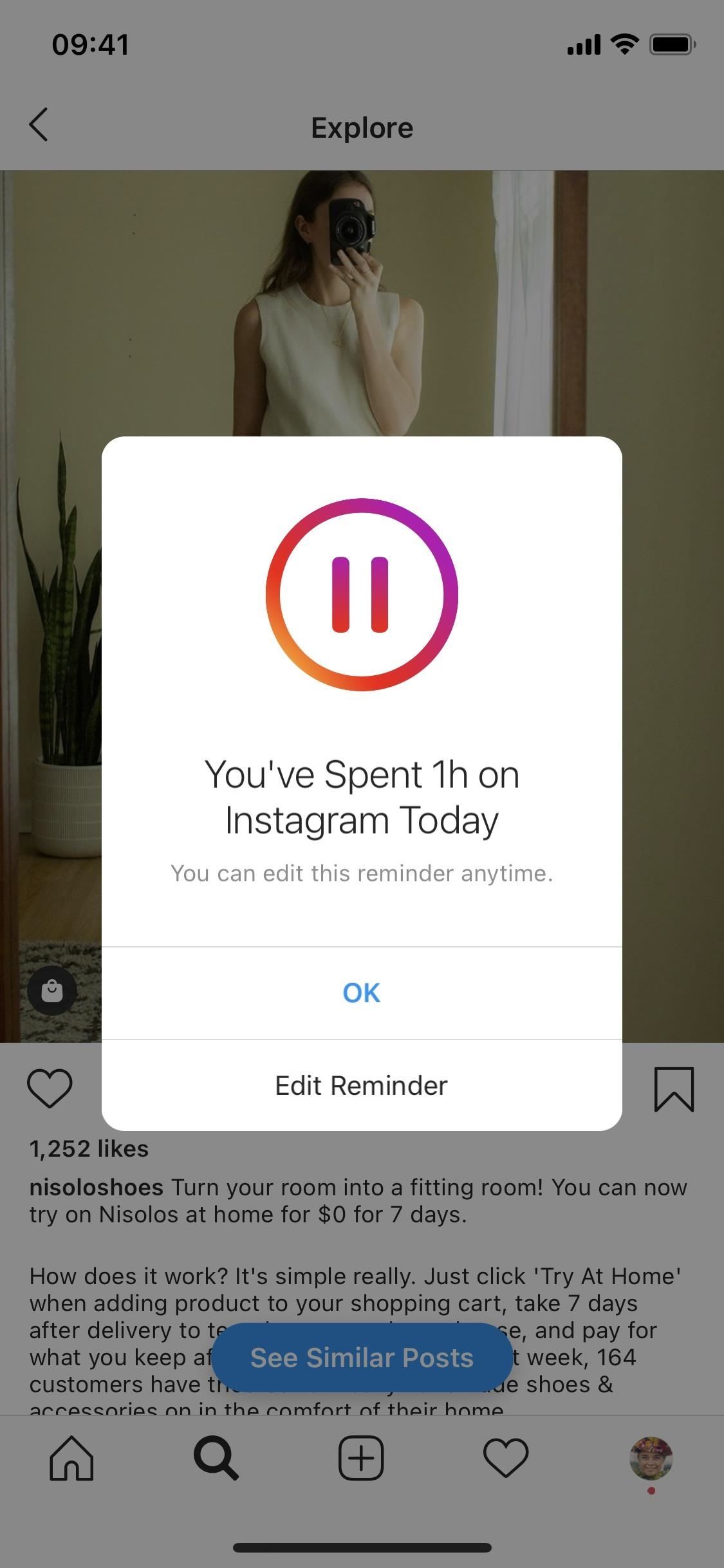 Curb Your Daily Instagram Usage with Daily Reminders on iPhone or Android