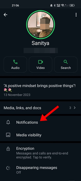 Custom Notifications