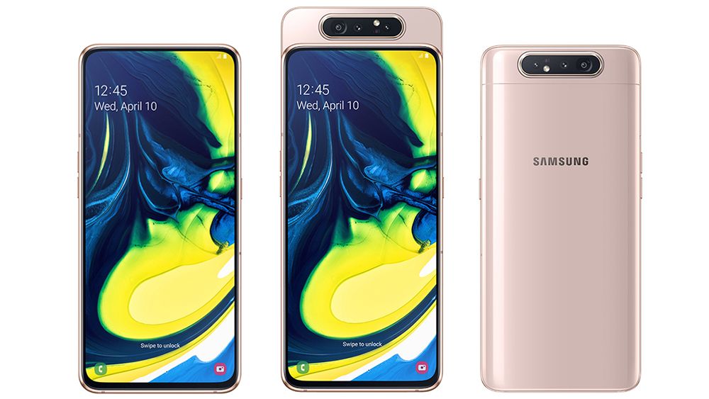 Samsung Galaxy A80 and its flipping rear camera