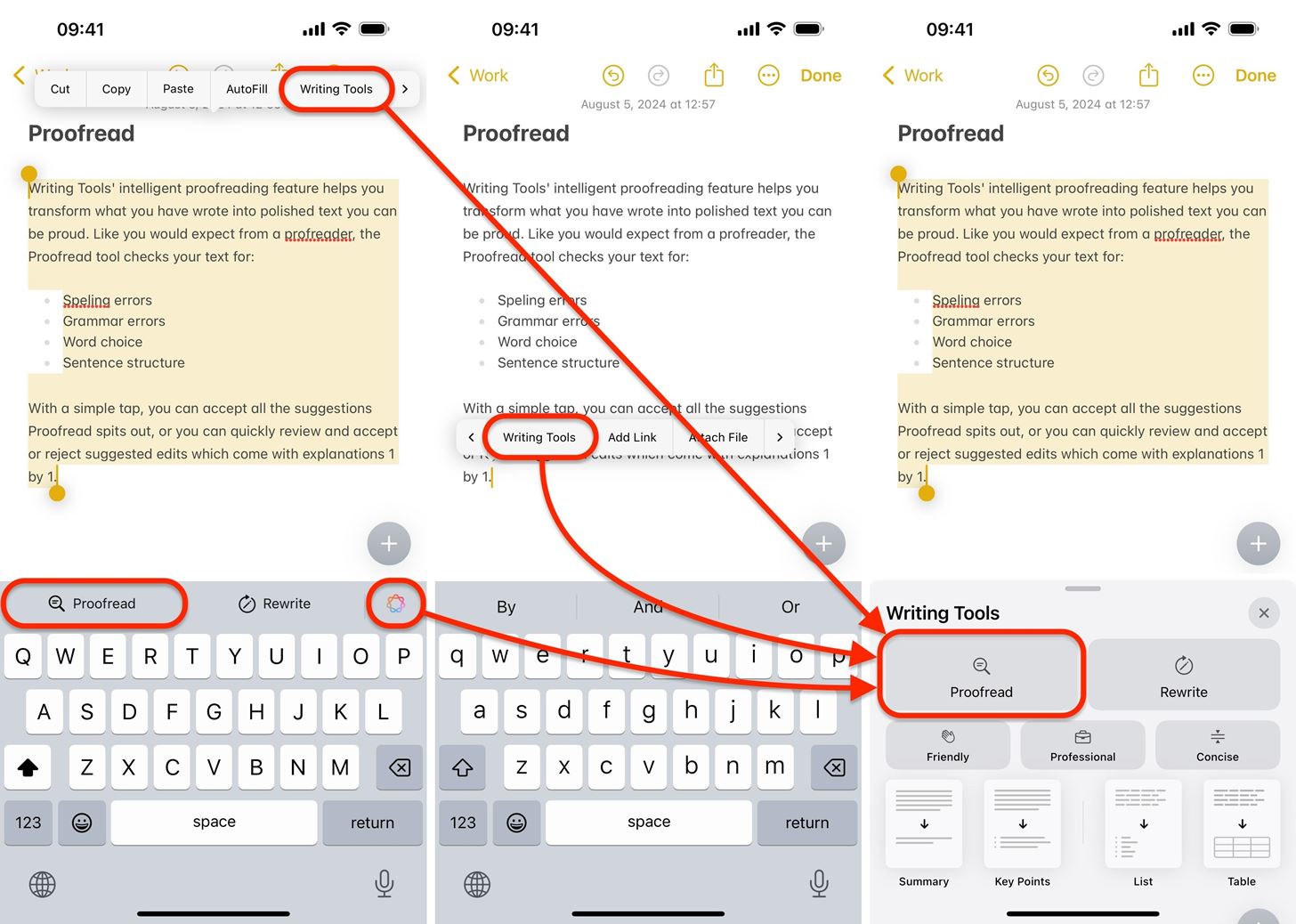 Make the Most of Apple Intelligence's Writing Tools to Proofread, Rewrite, Summarize, and Create Content