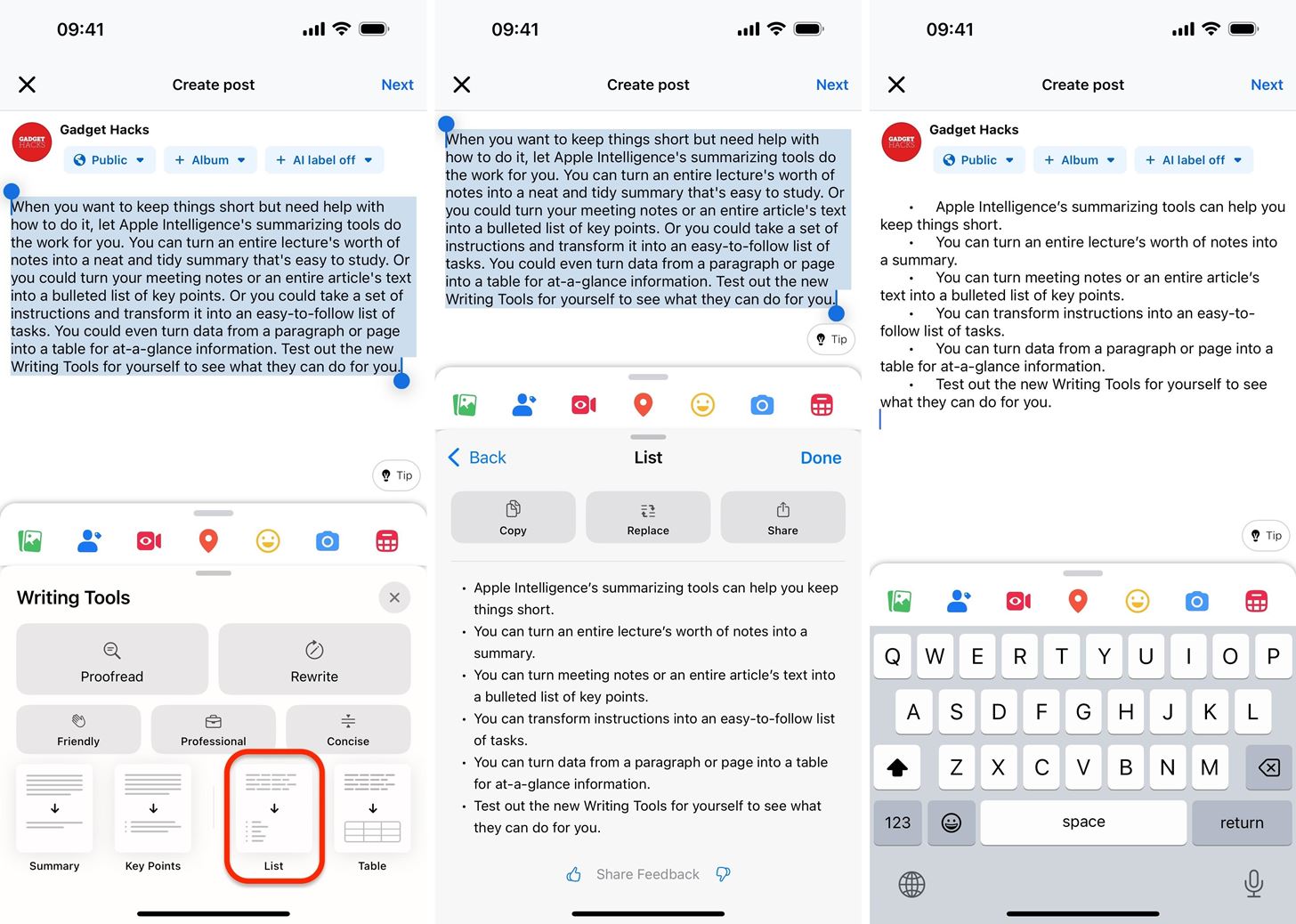 Make the Most of Apple Intelligence's Writing Tools to Proofread, Rewrite, Summarize, and Create Content