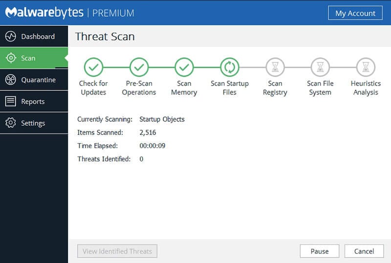 Remove malwares from computer