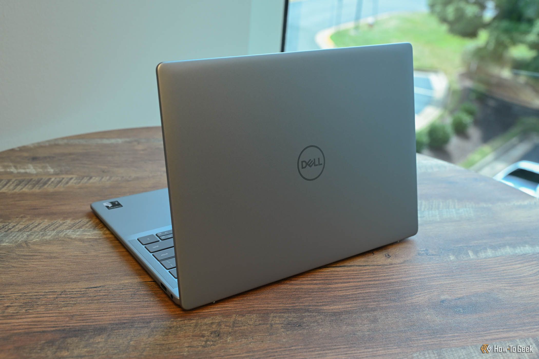 Rear of the Dell Inspiron 14 Plus.