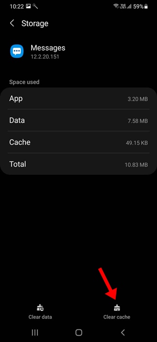 Clear Cache