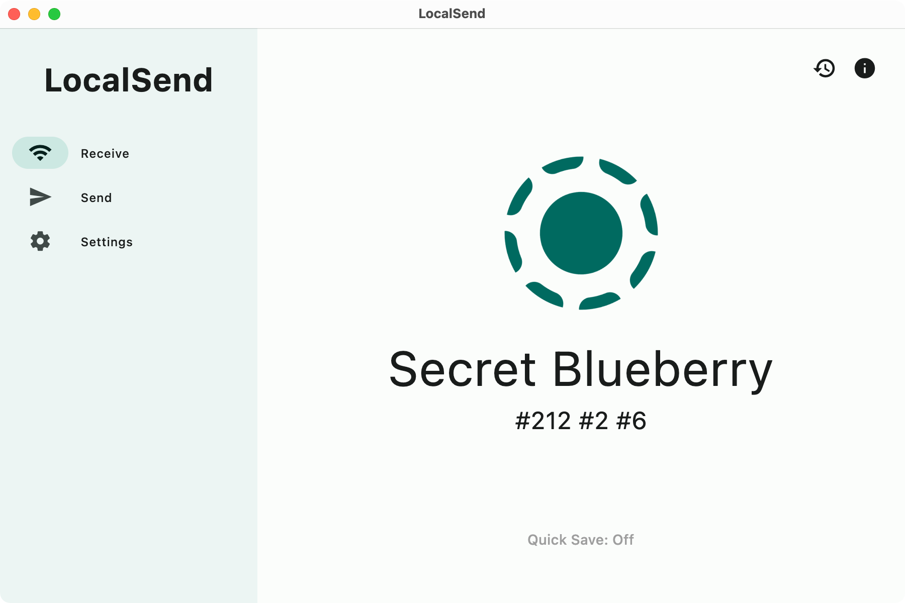 LocalSend client for macOS.