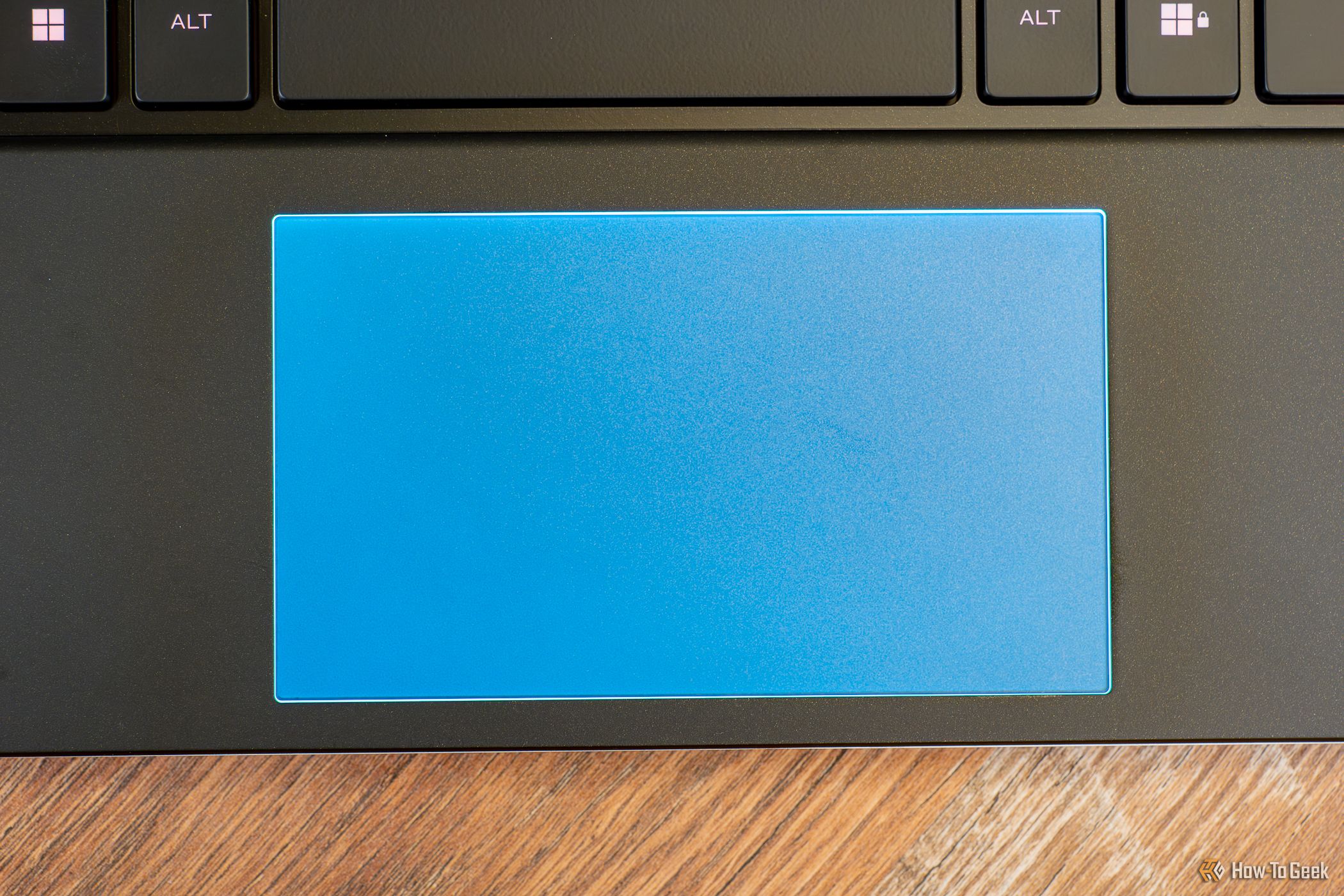 The X16r2 touchpad is illuminated.