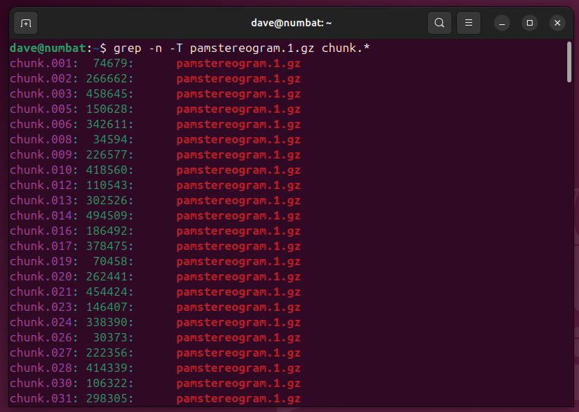 Using grep to search through multiple files at once.