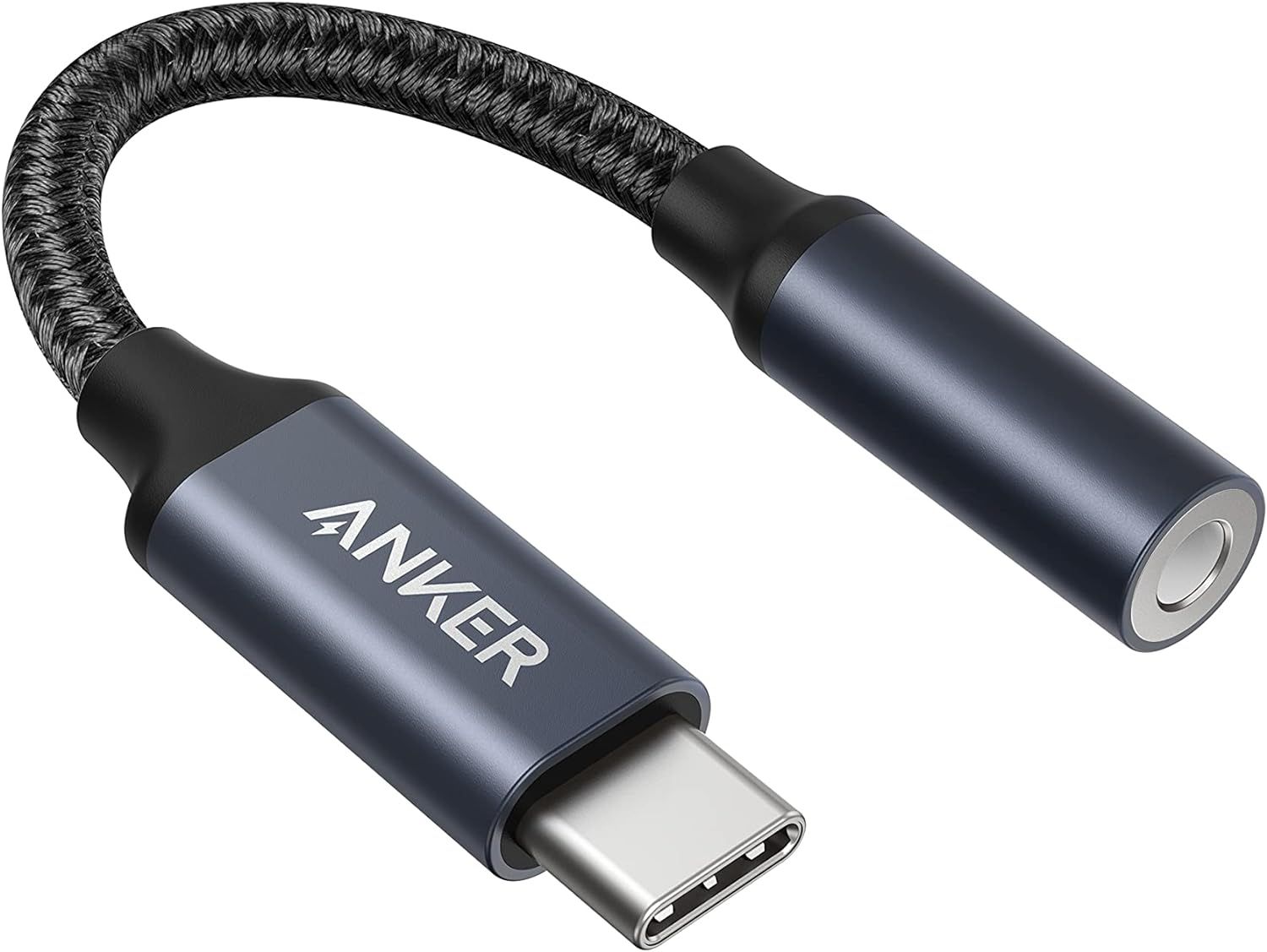 Anker USB-C to 3.5mm adapter.