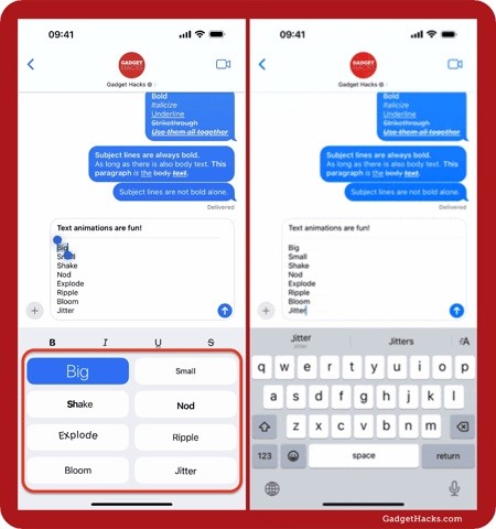 Apple's Messages App Has Some Cool New Text Editing Features and Effects for iMessage — Here's How It All Works