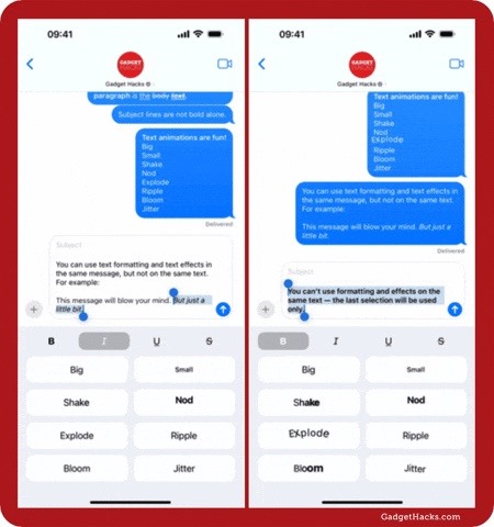 Apple's Messages App Has Some Cool New Text Editing Features and Effects for iMessage — Here's How It All Works