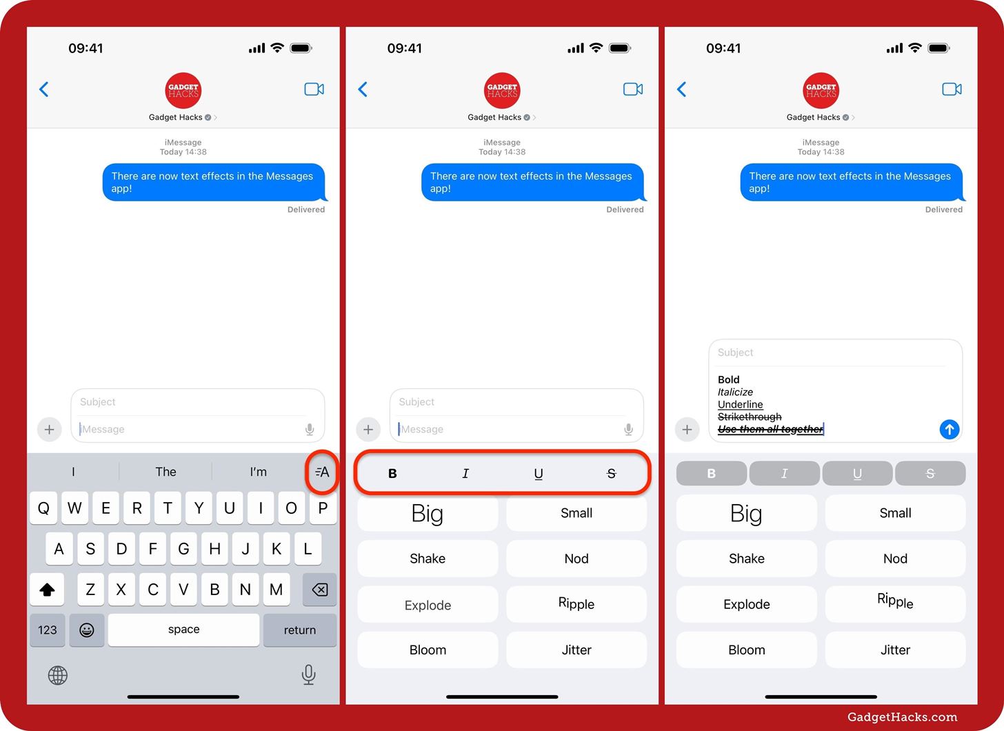 Apple's Messages App Has Some Cool New Text Editing Features and Effects for iMessage — Here's How It All Works