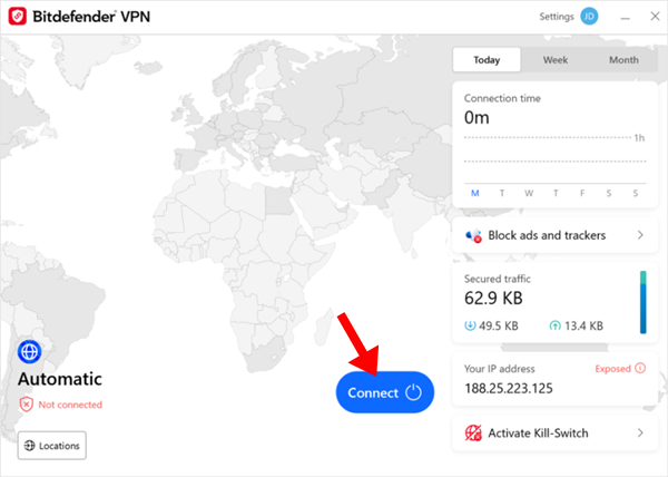 How to Disconnect Bitdefender VPN