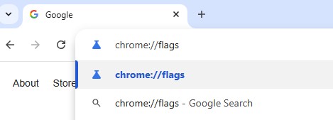 chrome://flags