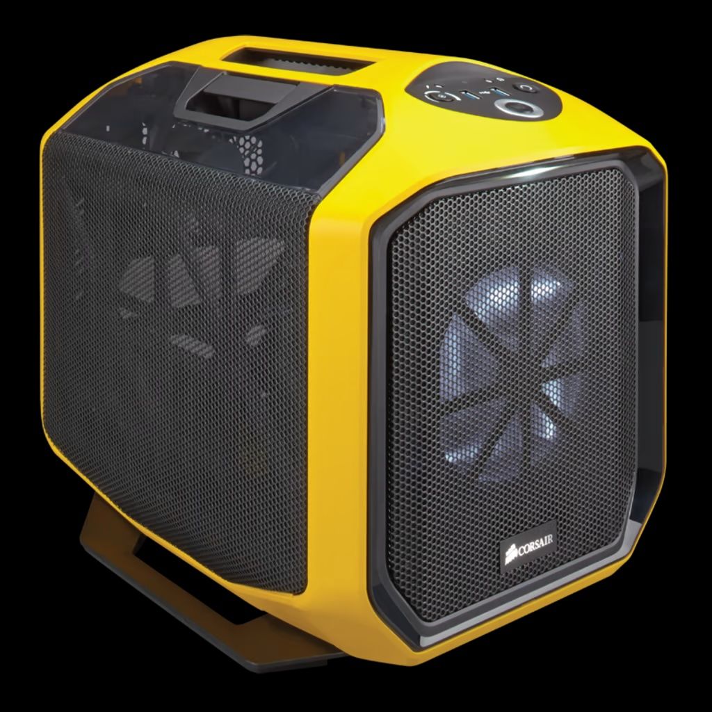 A Corsair Graphite 380t mITX case.