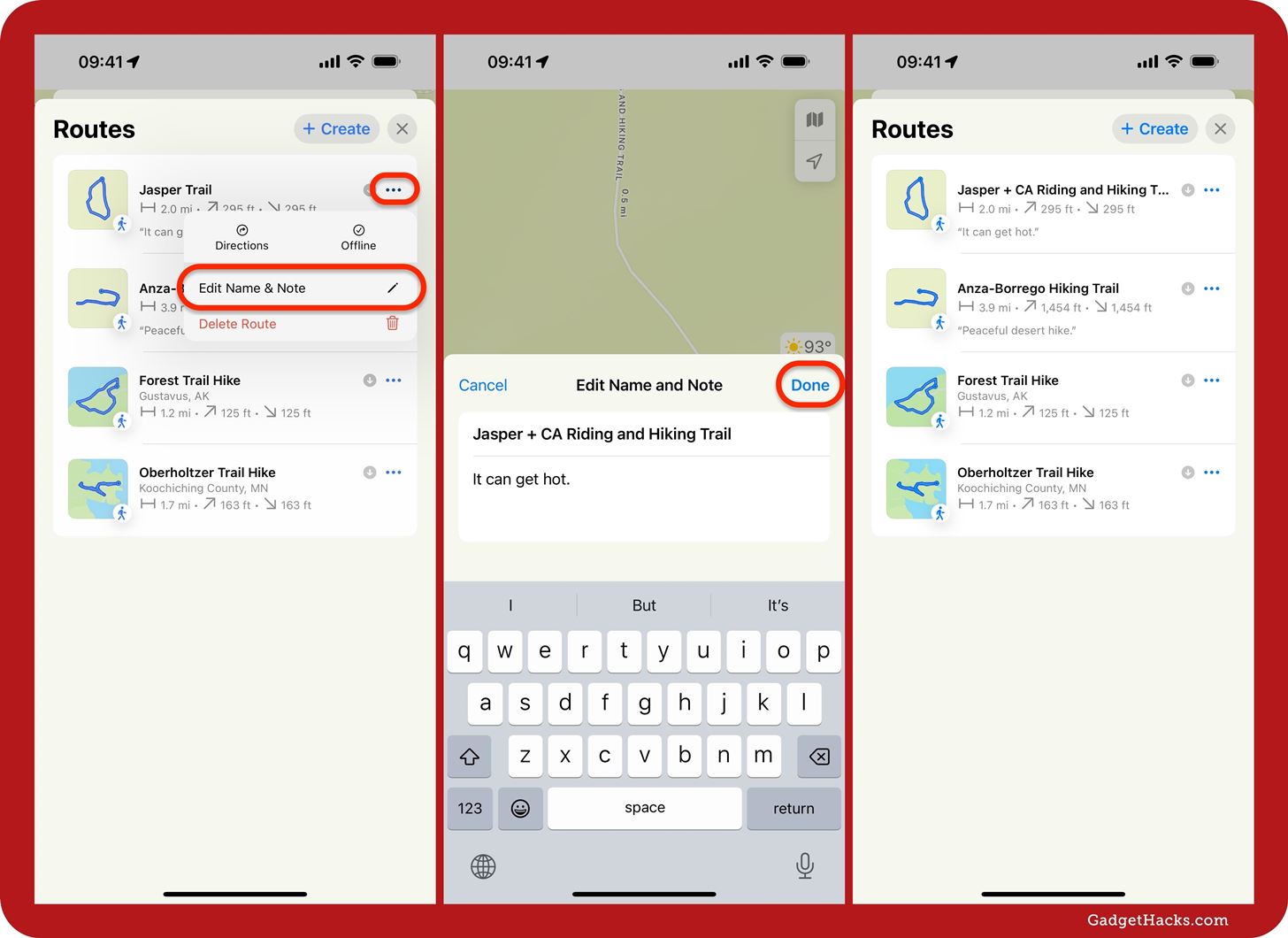 How to Create Custom Offline Routes for Walks and Hikes in Apple Maps