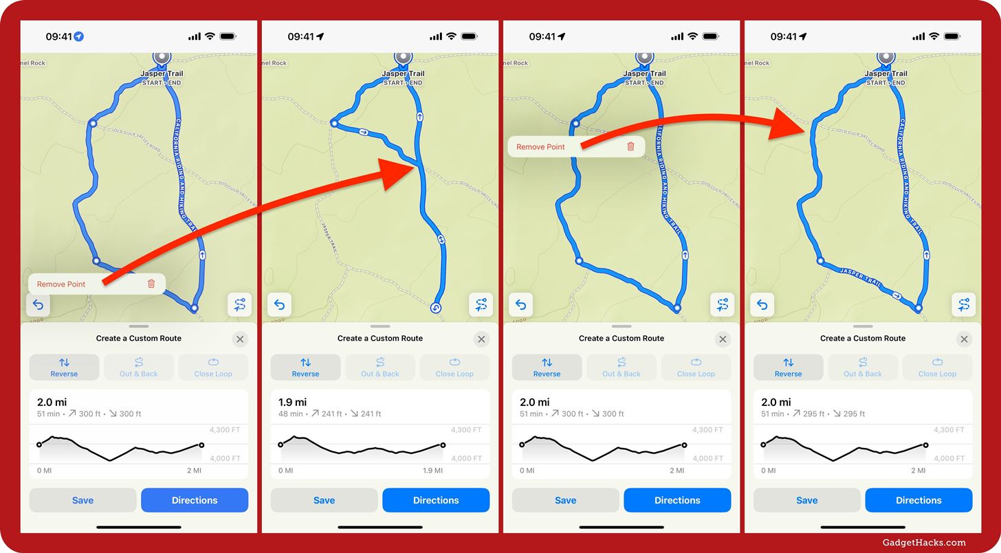 How to Create Custom Offline Routes for Walks and Hikes in Apple Maps