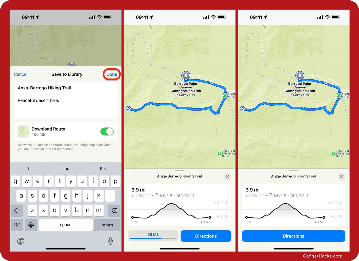 How to Create Custom Offline Routes for Walks and Hikes in Apple Maps