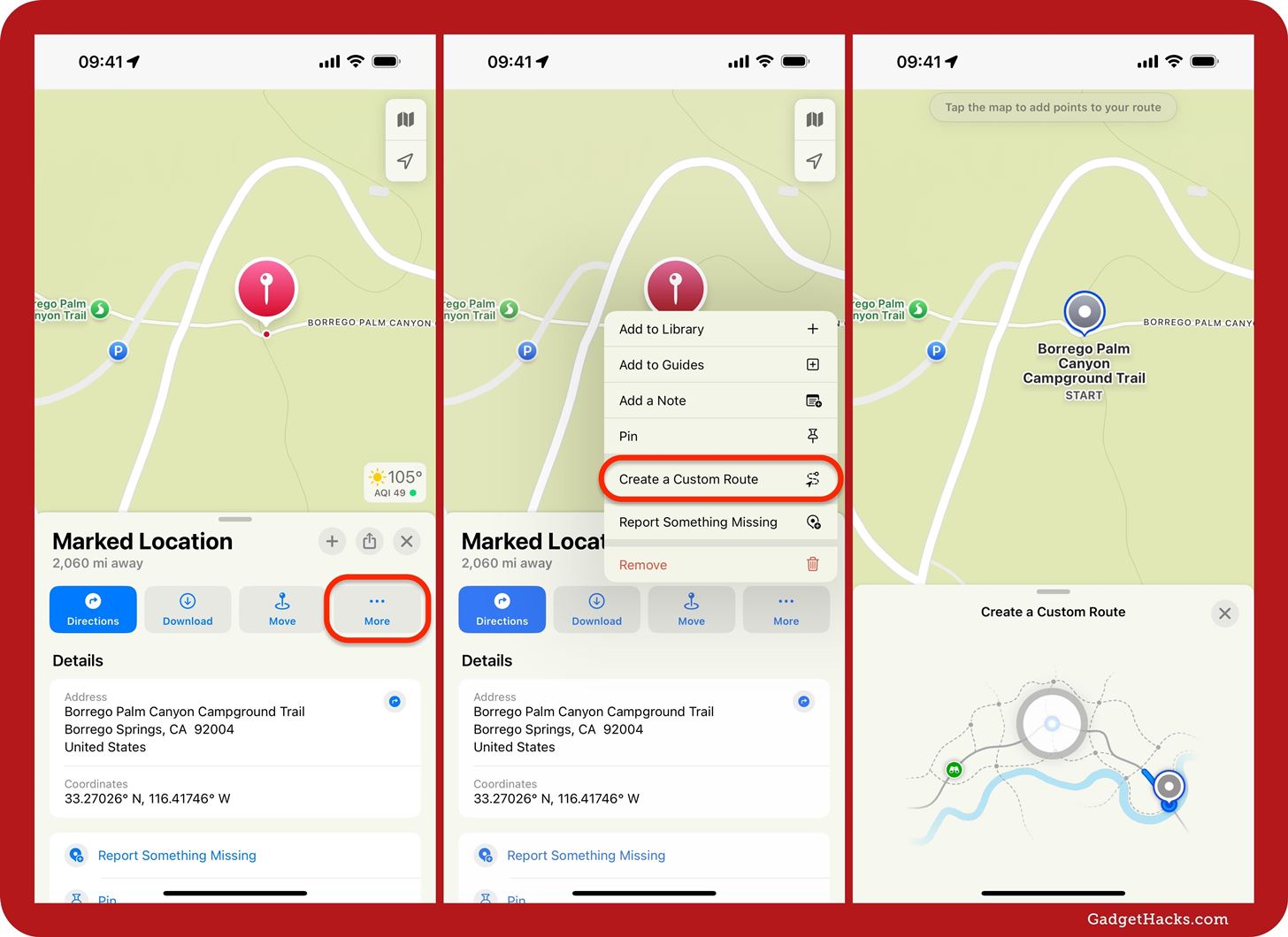 How to Create Custom Offline Routes for Walks and Hikes in Apple Maps