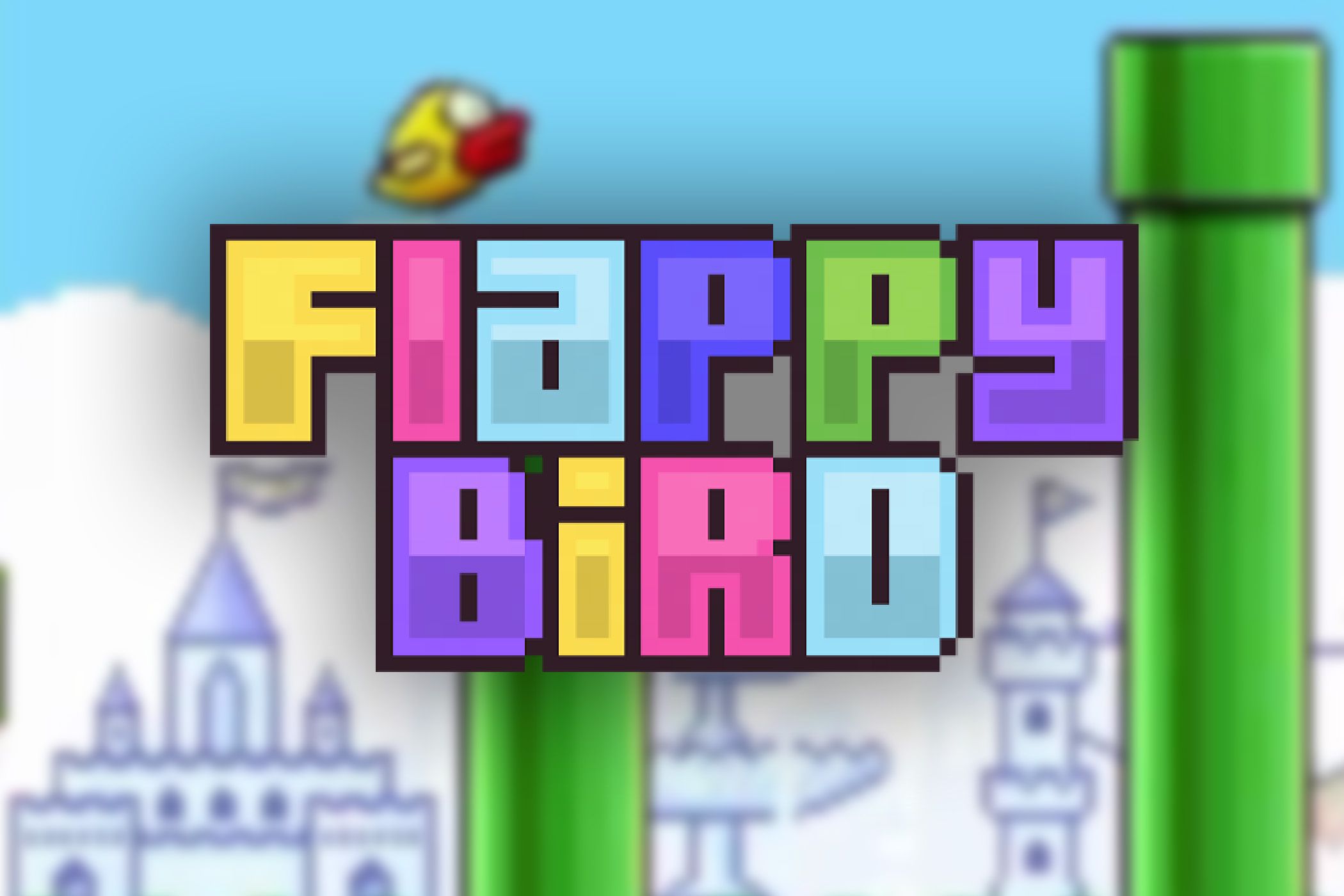 Logo for the fake Flappy Bird game