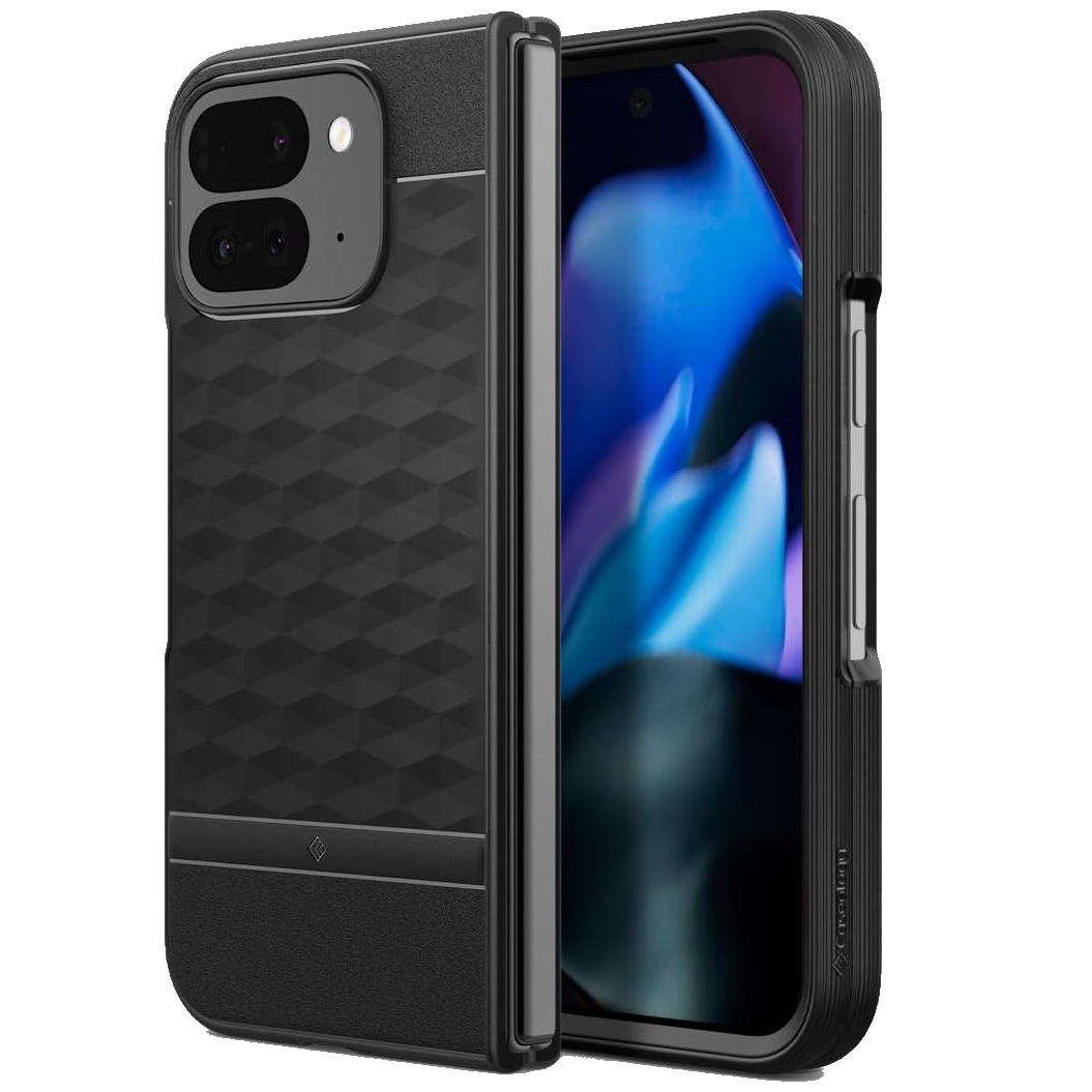 google pixel 9 pro fold caseology parallax case, front and back