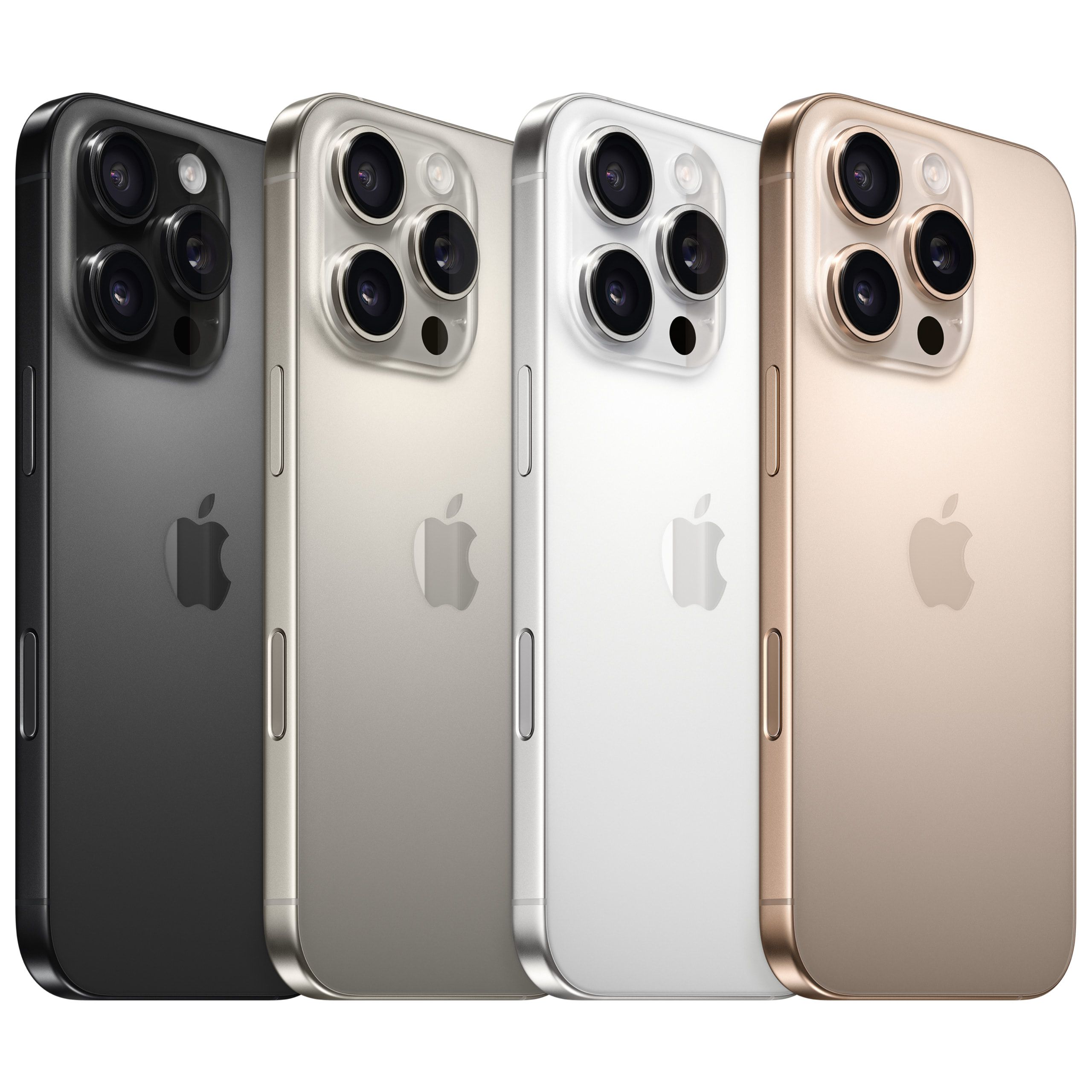 iPhone 16 Pro colors.