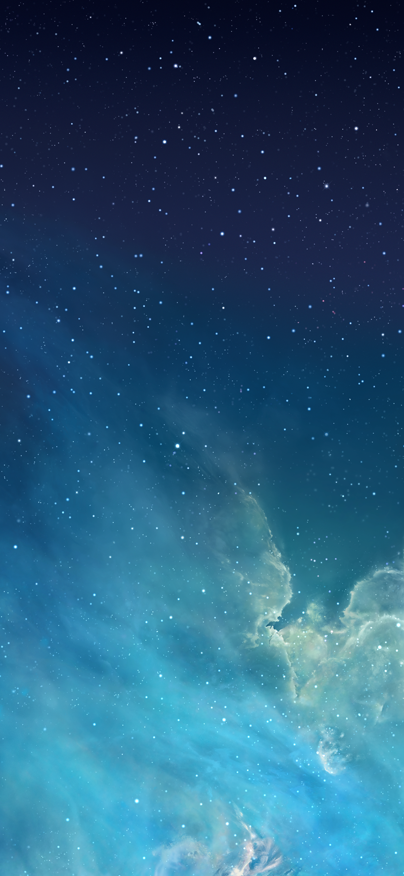 The iOS 7 Nebula wallpaper.