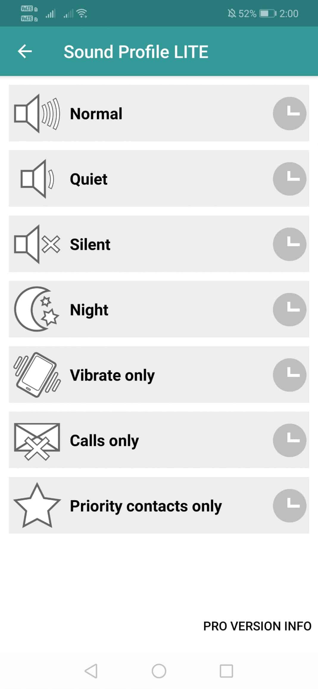 Using Sound Profile