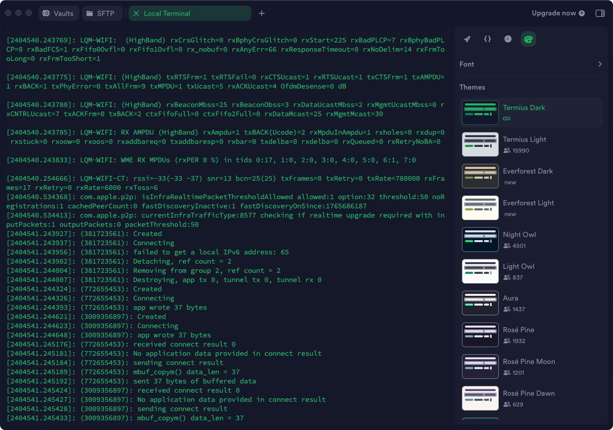 Termius is an SSH-first, terminal second app, but that might scratch a serious itch for some users.