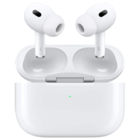 AirPods Pro 2 (2nd Gen) with USB-C on a transparent background