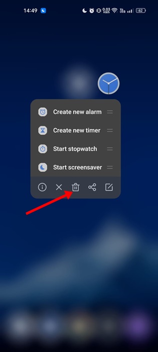 Uninstall any other Clock or Alarm App