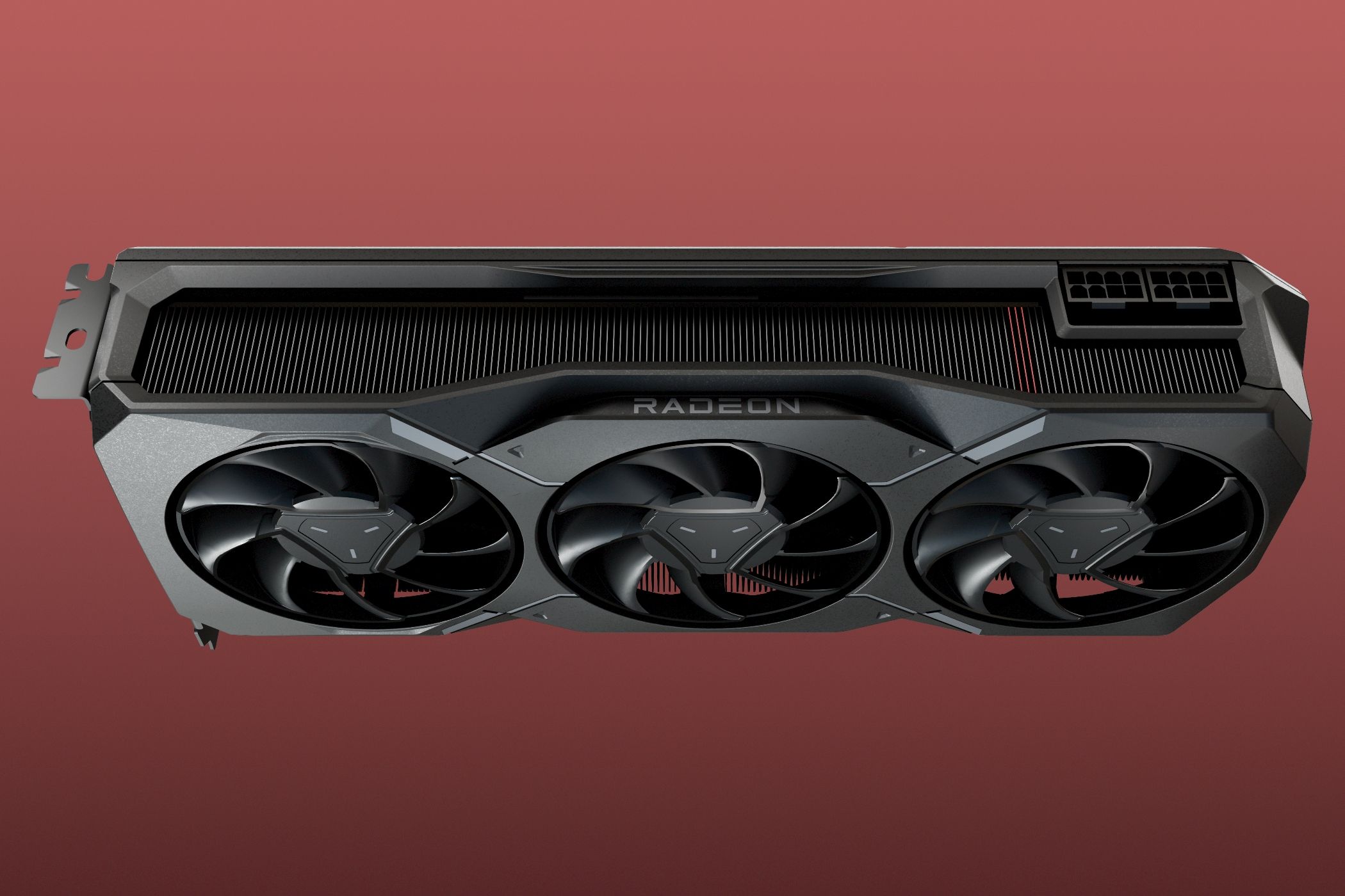 An AMD Radeon graphics card.