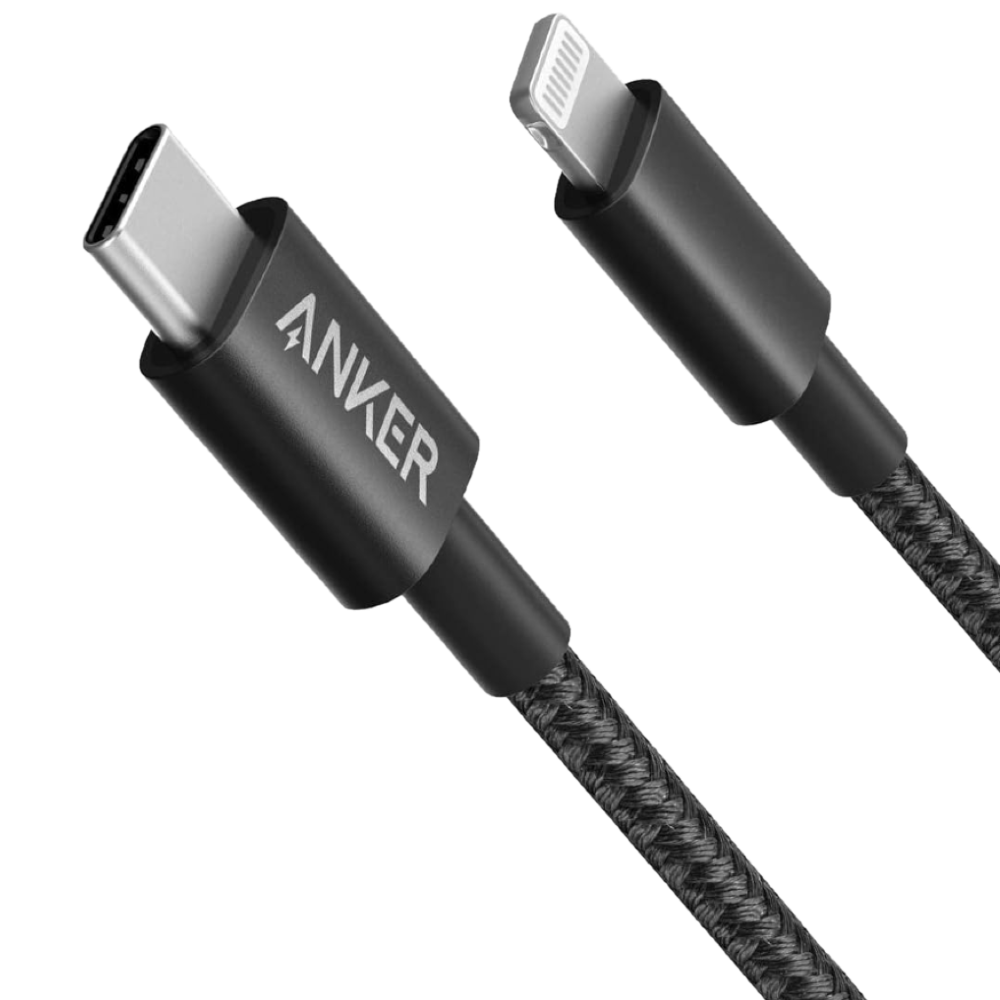 anker usb c to lightning nylon