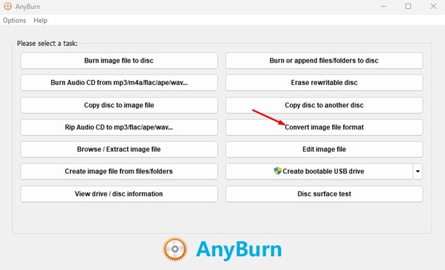 Convert image file format