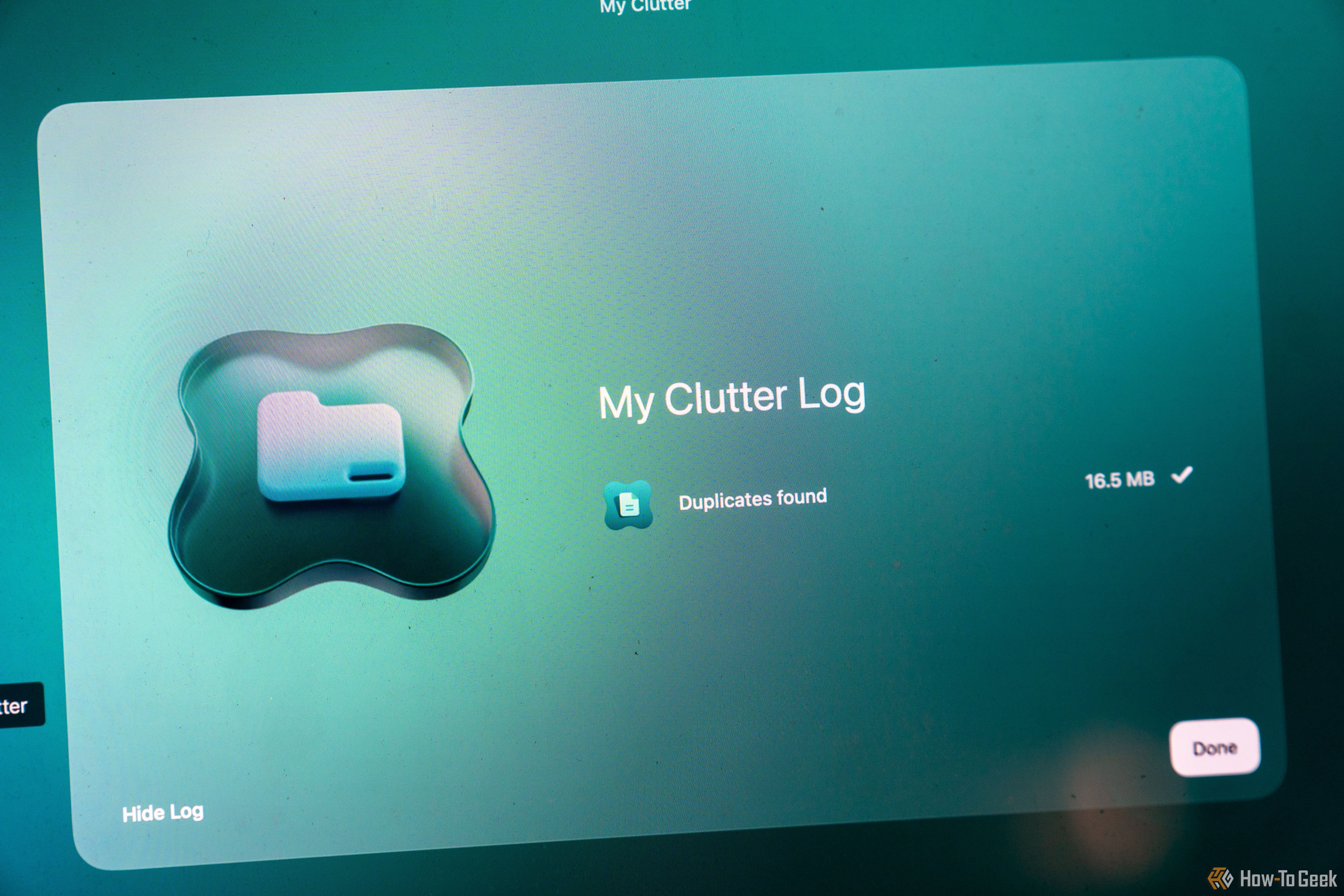 CleanMyMac X My Clutter Tab