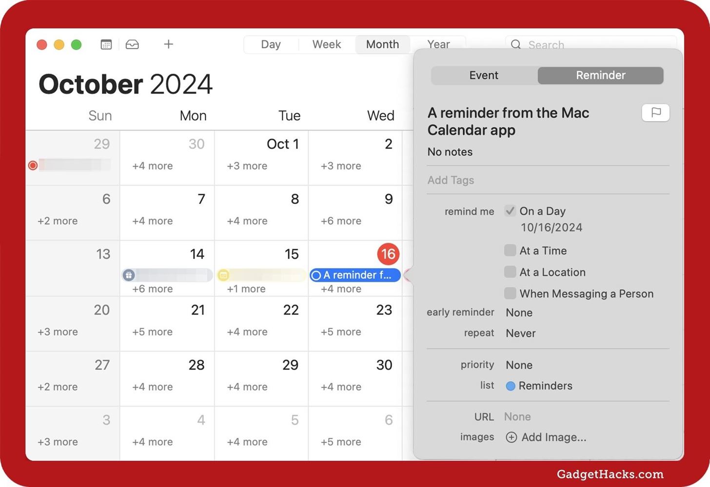 How to Create and Manage Reminders Without Ever Leaving the Calendar App on Your iPhone, iPad, or Mac