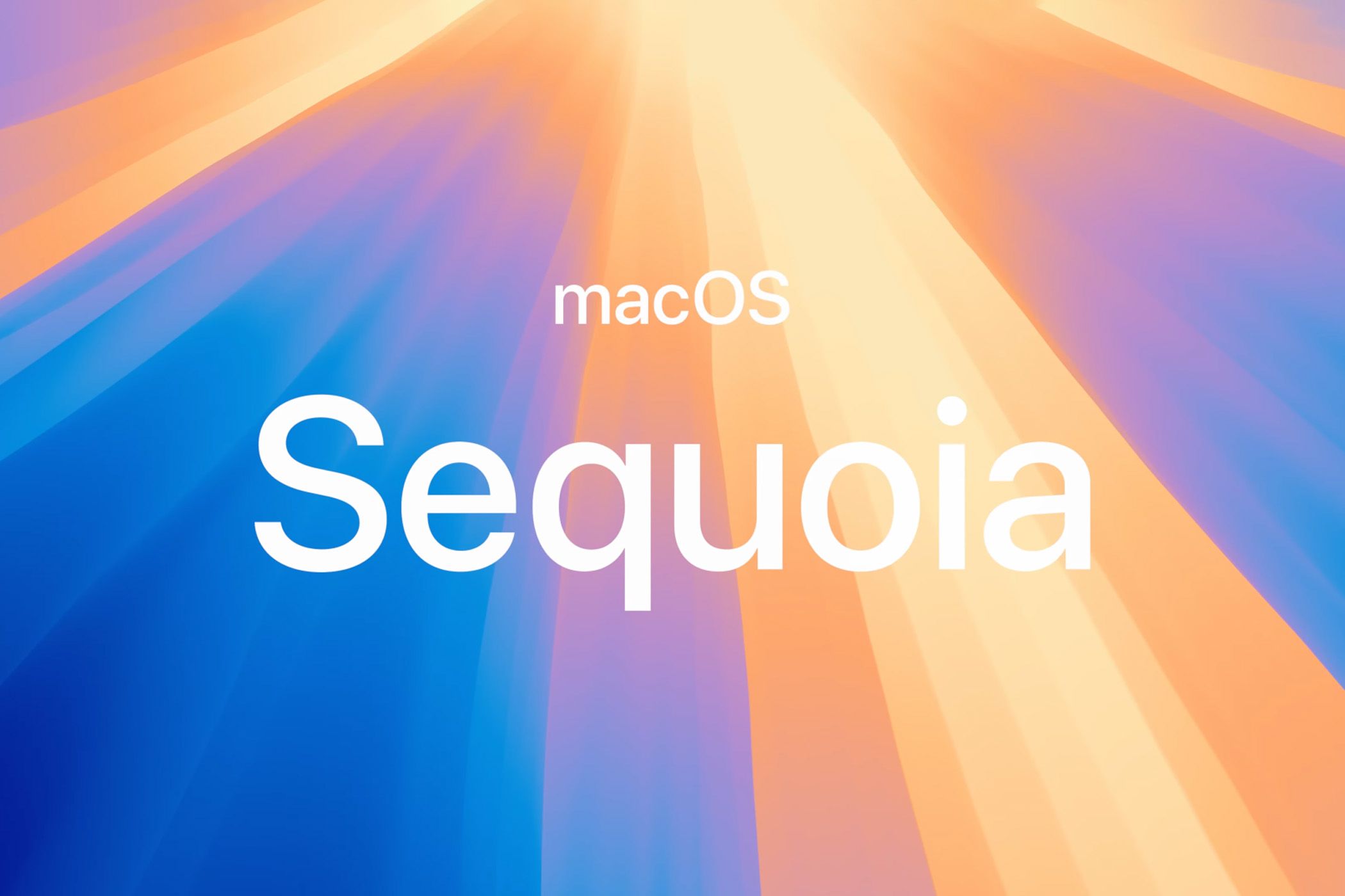 macOS Sequoia logo.