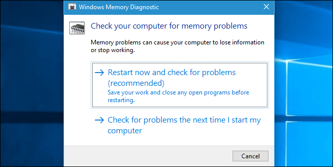 Memory Diagnostic Tool