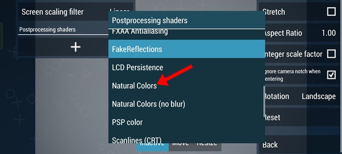 Set the Postprocessing shaders to Natural Colors