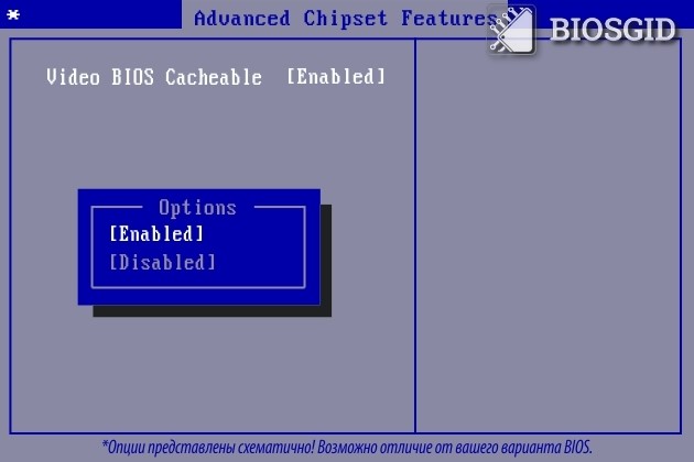 Reset Graphics Card from BIOS