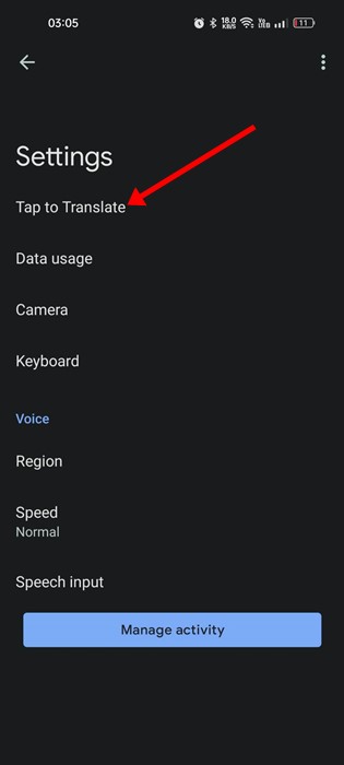 Tap to Translate
