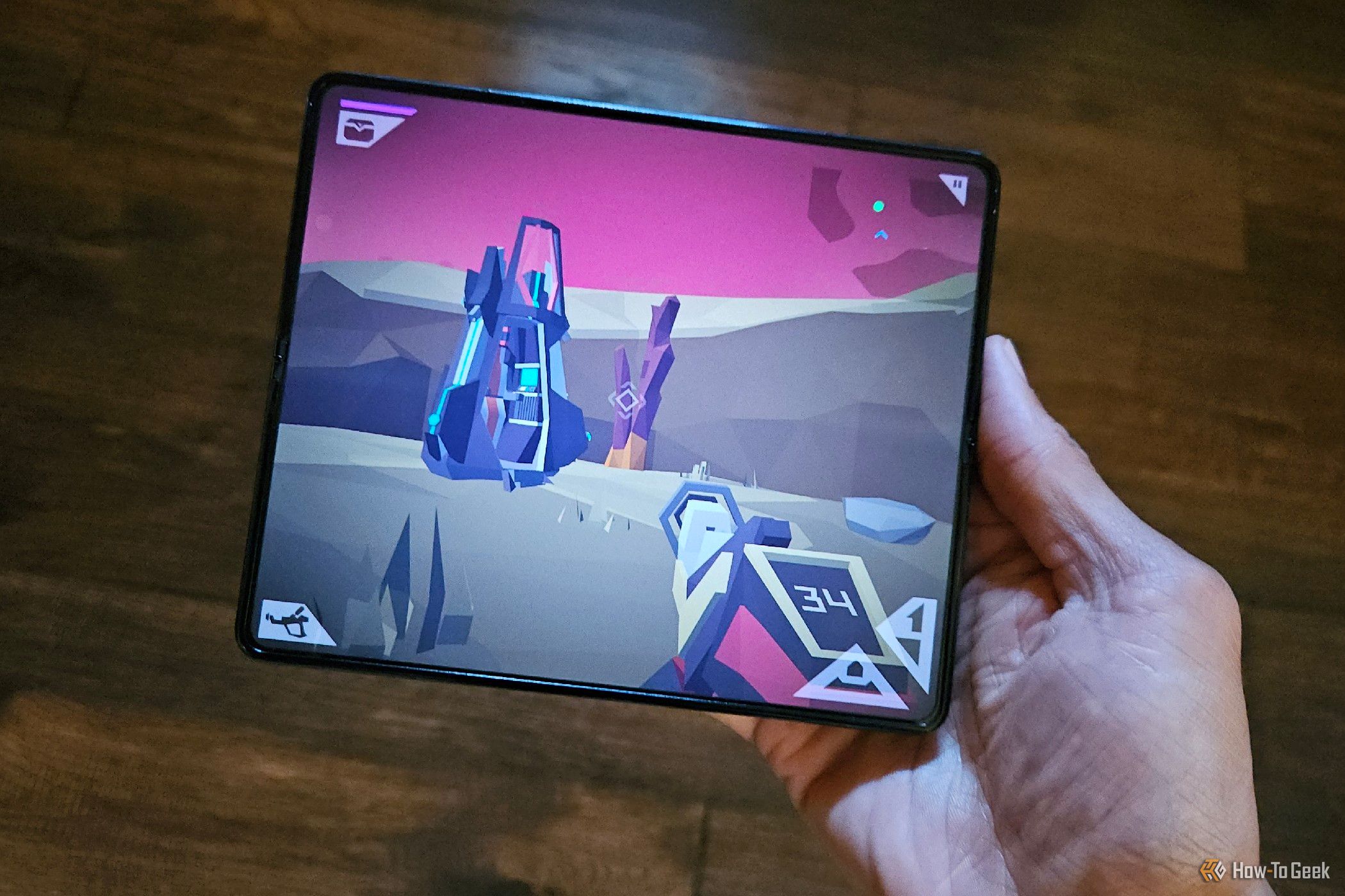 1000091541Android port of Morphite running on a Samsung Galaxy Z Fold 5.